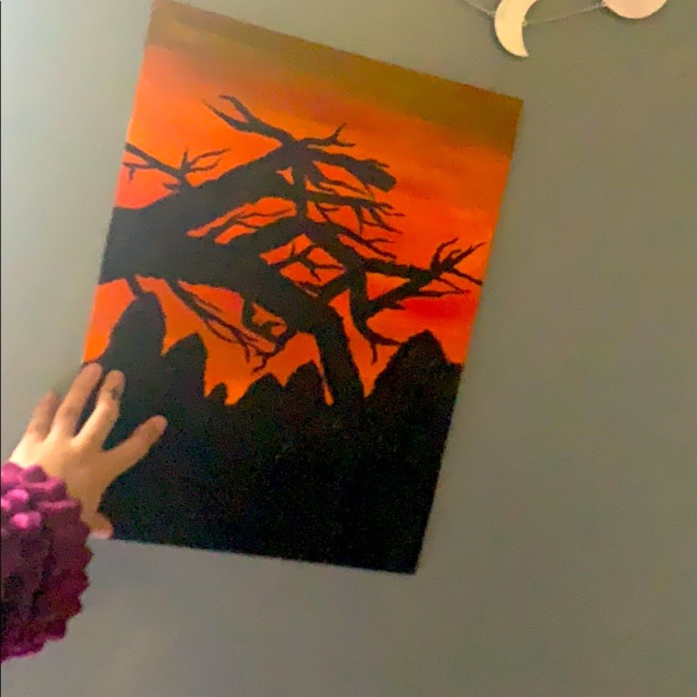 Fall painting